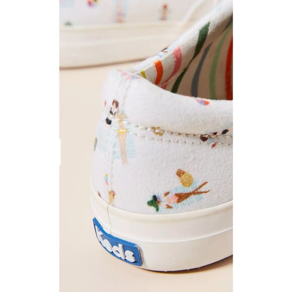 NWOT Keds x Rifle Paper Co. Anchor Sun Girls Sneakers, 7.5 $138 - Picture 3 of 8